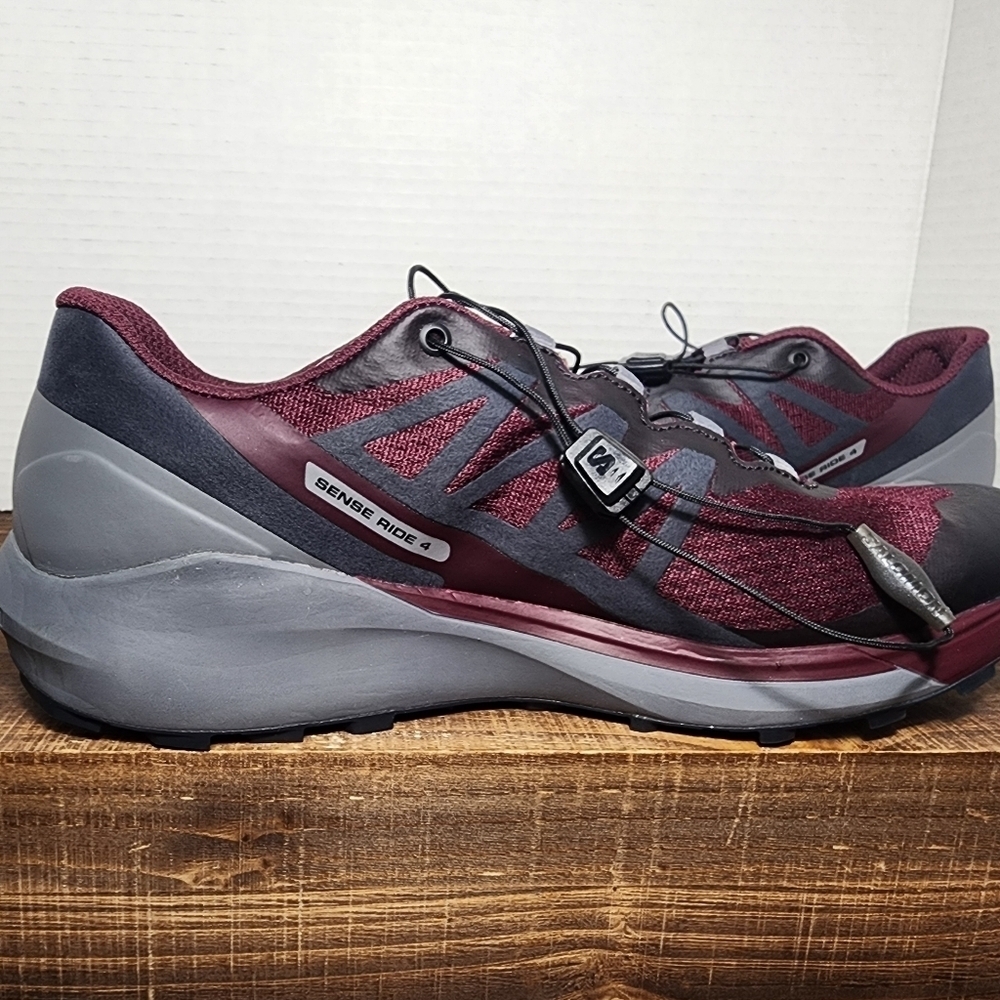 SALOMON - Sense Ride 4 Women's Trail Running Shoes - Size: 10